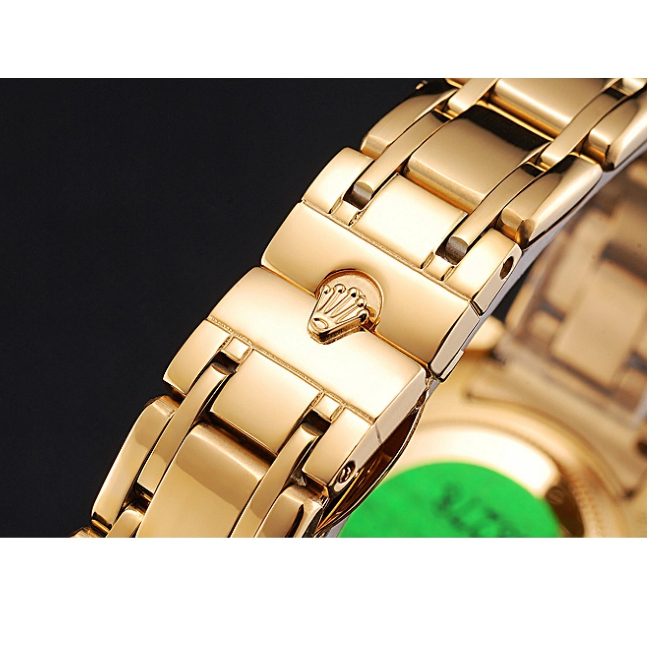 AAA Replica Watches Case 622835 Bracelet Rolex Gold Jewels Diamond Bezel And Dial Pink Datejust 0818